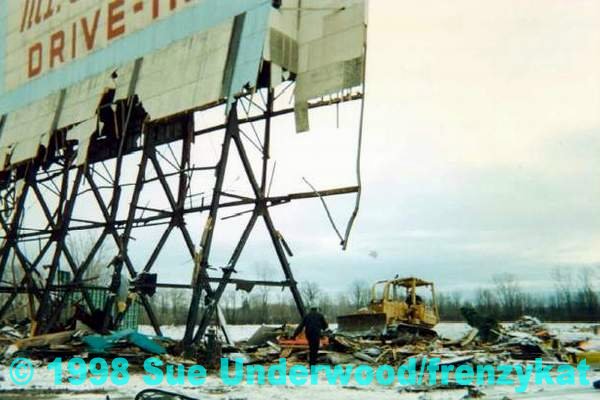 Mt Clemens Drive-In Theatre - Demo By Sue Underwood (newer photo)
